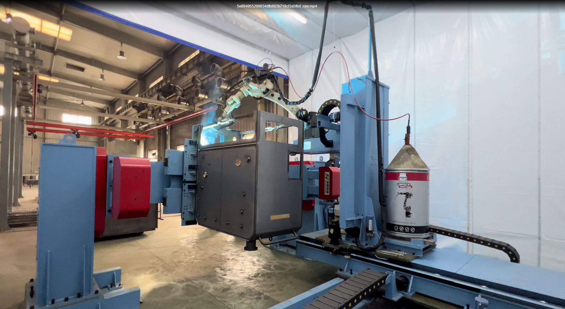 大型油箱焊接站