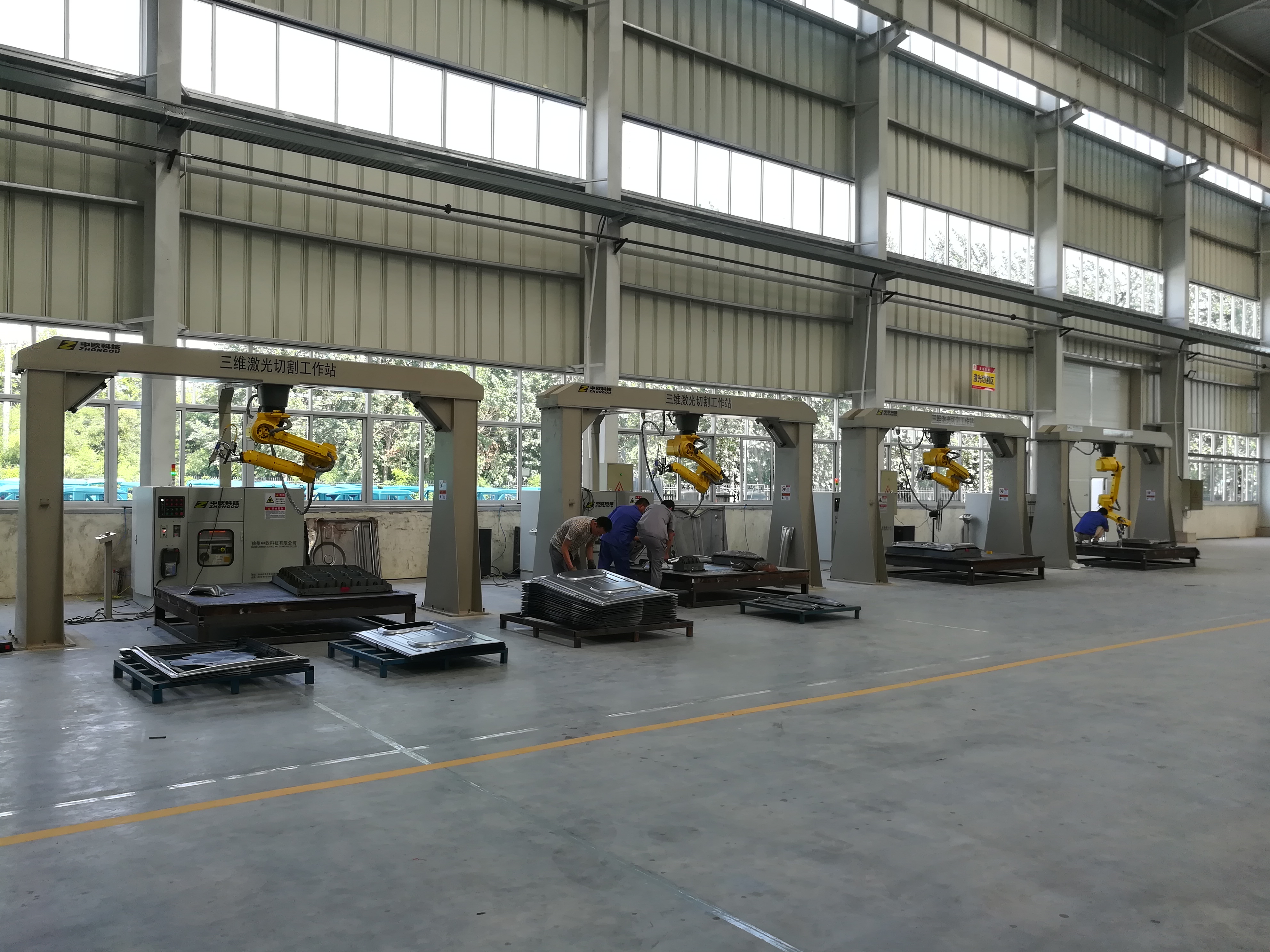 三维激光切割机器人系统
