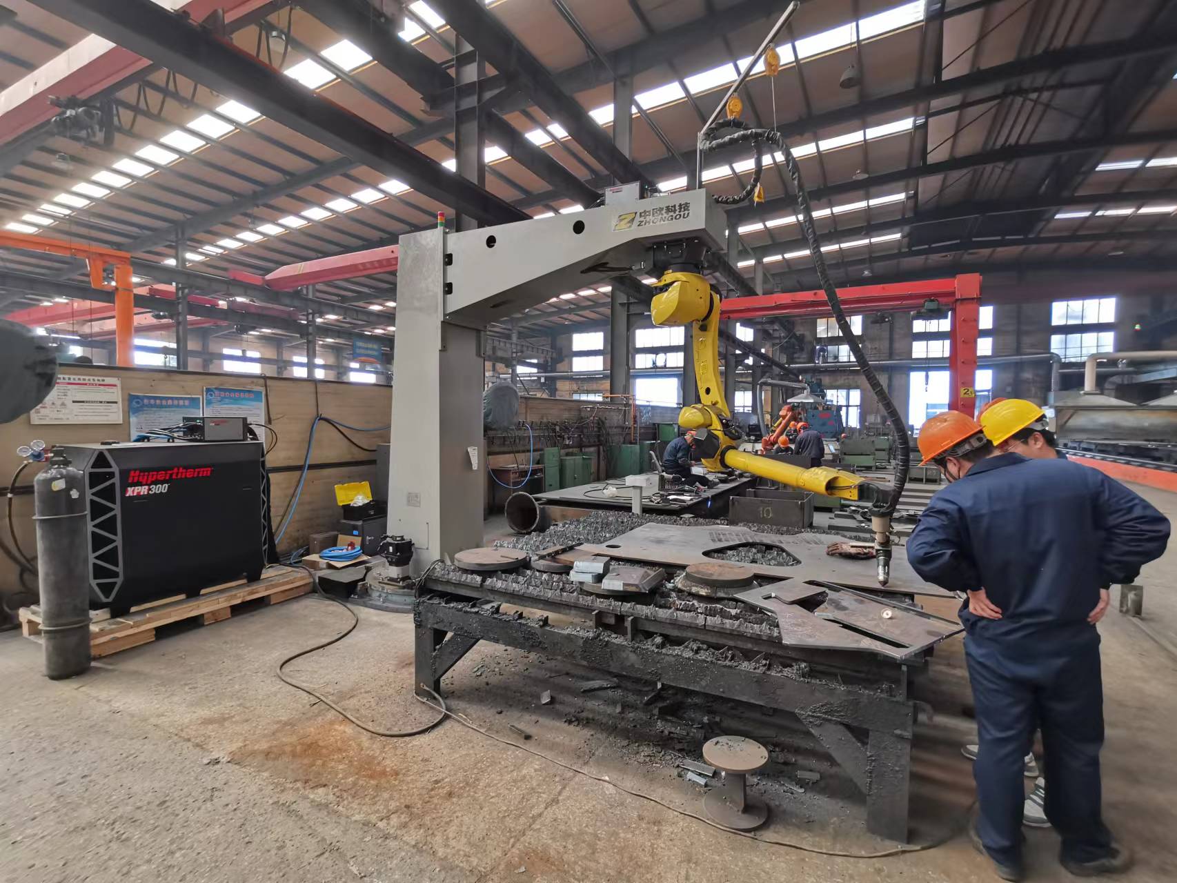 坡口切割机器人